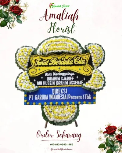 Papan Bunga Duka di Putukrejo